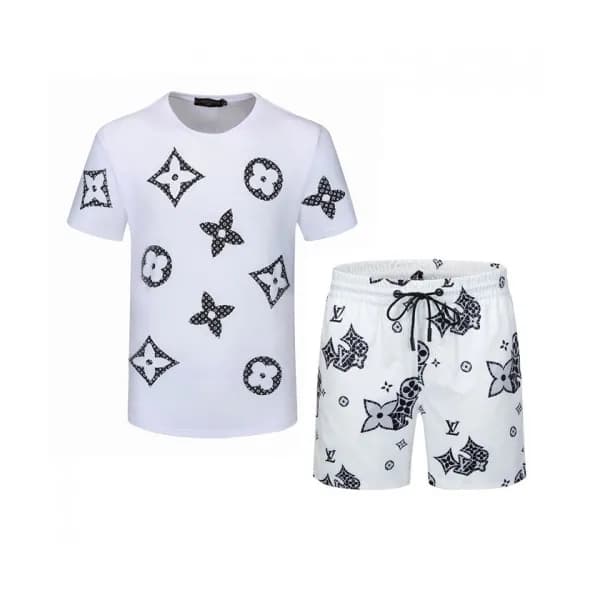 Louis vuitton 2021 Mens Casual Logo Training Short… - 1