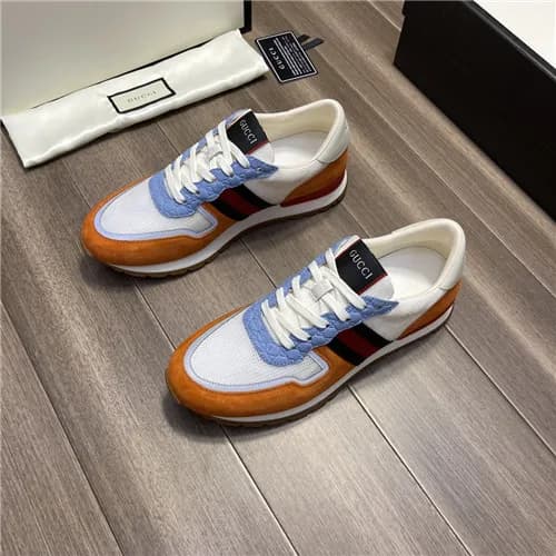 Gucci 2021 Men's Leather Sneakers,GUCS1478 - 구… - 1
