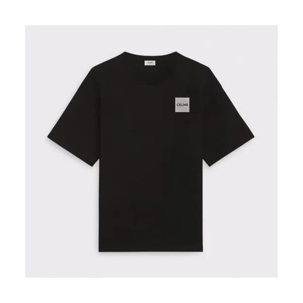 Celine Mm/Wm Hedi Slimane Logo Cotton Short Sleeve… - 1