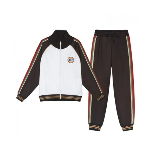 Gucci Mens Logo Casual Training Clothes Black - … - 1