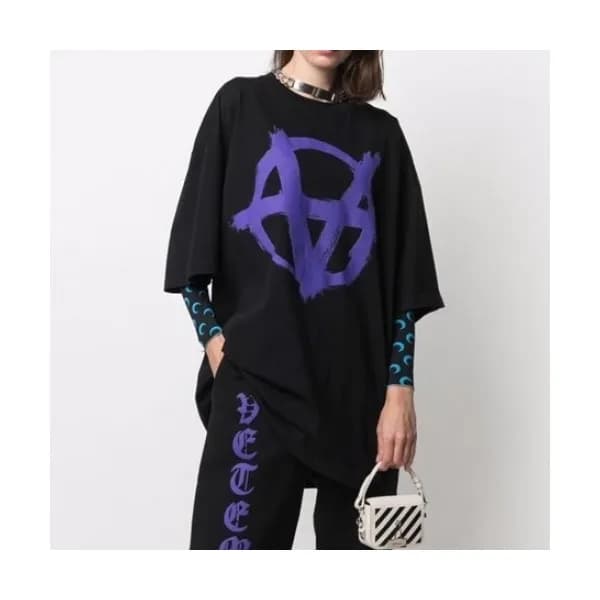 Vetements Mm/Wm Printing Logo Cotton Short Sleeve… - 1