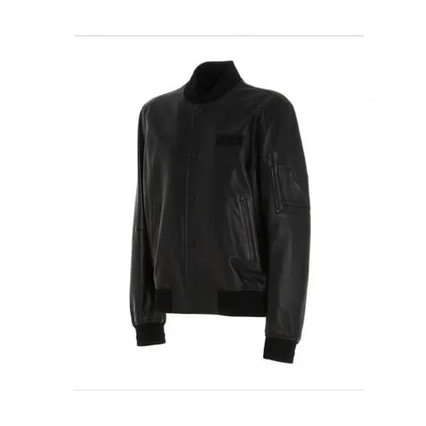 Dior Mens Logo Modern Leather Jackets Black - 디올 … - 1