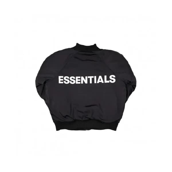 Fear of god Mens Manuel Logo Jackets Black - 피어오… - 1