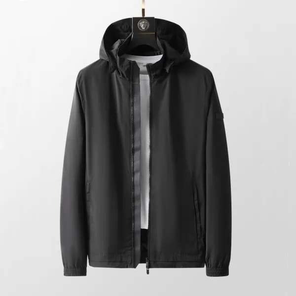 제냐 남성 모던 블랙 자켓 - Mens Black Jackets - zeg0326x - 1