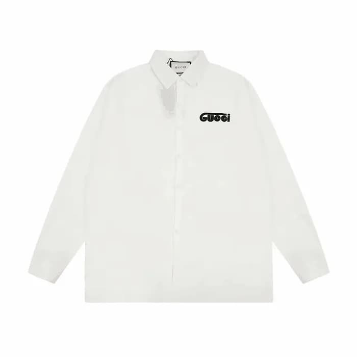 구찌 남성 모던 화이트 셔츠 - Mens White Tshirts - guc0645x - 1