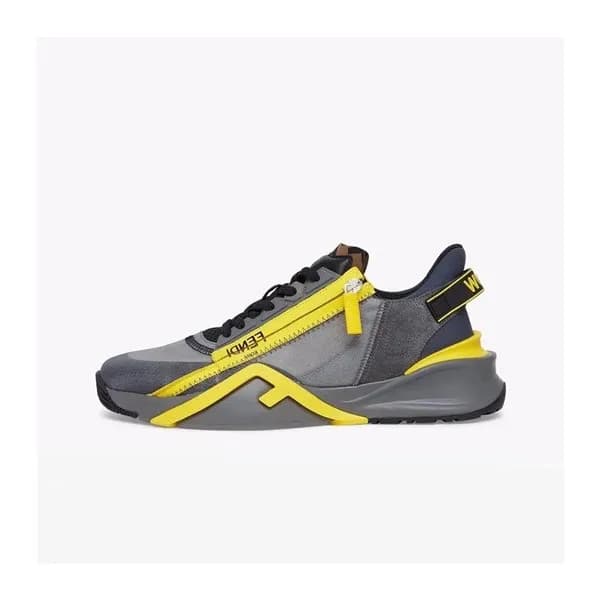 펜디 남성 캐쥬얼 그레이 스니커즈 - Mens Gray Sneakers - fen01195… - 1