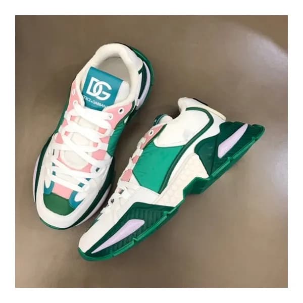 돌체앤가바나 남성 클래식 그린 스니커즈 - Mens Green Sneakers - dol0… - 1