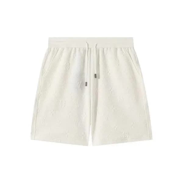 루이비통 남성 아이보리 반바지 - Mens Ivory Half-pants - lou0489… - 1