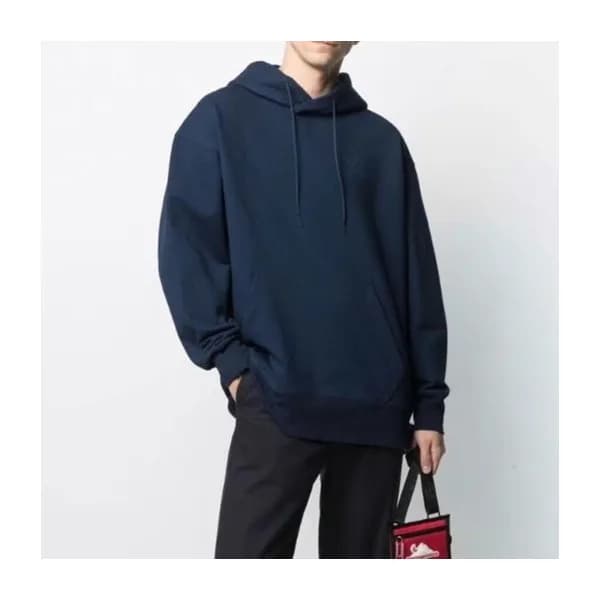 요지야마모토 남성 캐쥬얼 네이비 후드티 - Y3 Mens Navy Hoodie - y3/0…
