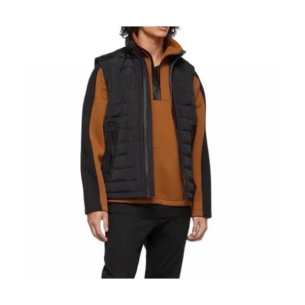 제냐 남성 블랙 다운 베스트 - Ermenegildo Zegna Mens Black Ves… - 1