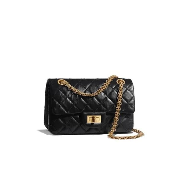 샤넬 여성 블랙 미니 2.55 - Chanel Womens mini 2.55 - ch23x - 1