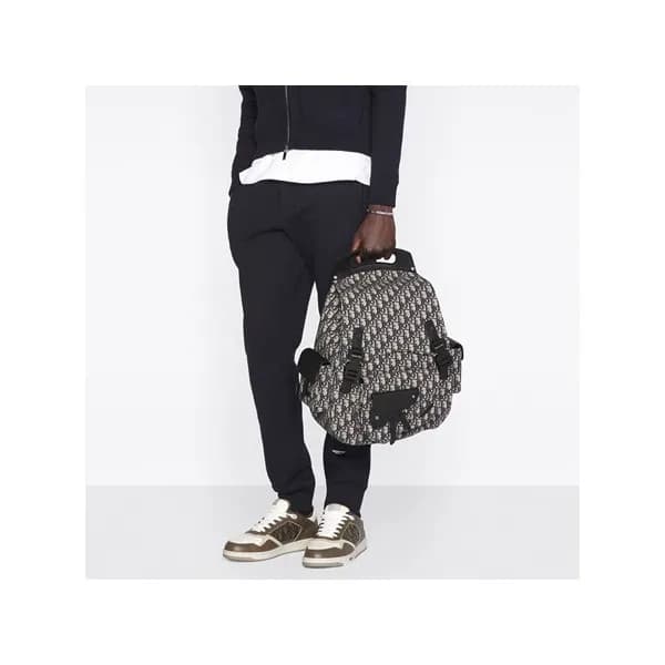 디올 남성 오블리크 백팩 - Dior Mens Oblique Backpack - di80x - 1