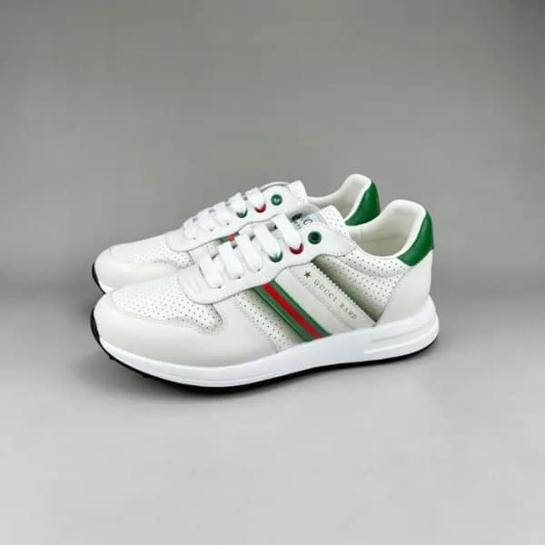 구찌 남성 클래식 그린 스니커즈- Gucci Mens Green Sneakers - gu8… - 1