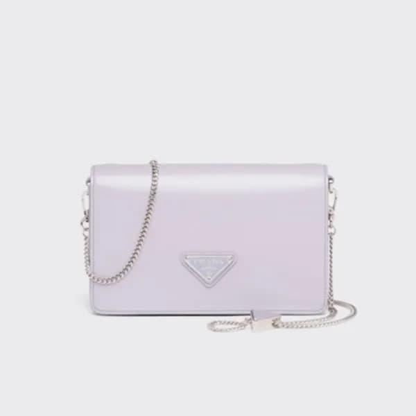 프라다 여성 퍼플 체인백 - Prada Womens Purple Cross Bag - pr… - 1