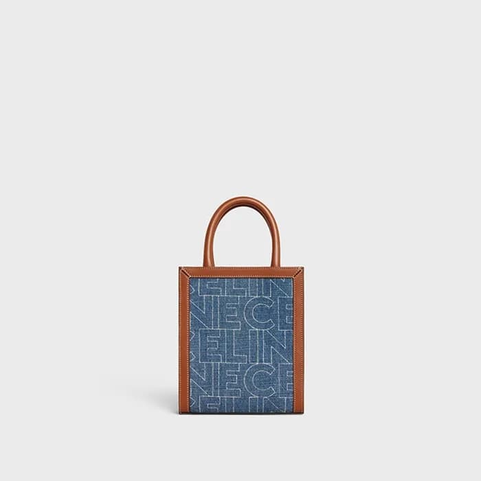 셀린느 여성 올 오버 프린트 미니 버티컬 카바스백 【매장 300만원대】 - Celine W… - 1
