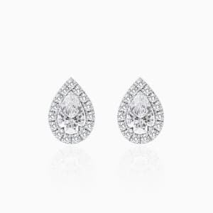드비어스 여성 화이트 골드 이어링 - De Beers Womens White Gold Ea…