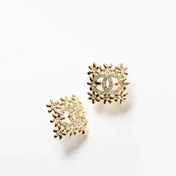 샤넬 여성 골드 이어링 - Chanel Womens Gold Earring - acc842… - 1