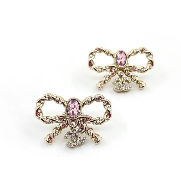 샤넬 여성 골드 이어링 - Chanel Womens Gold Earring - acc124… - 1