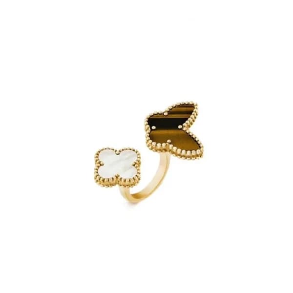 반클리프 아펠 여성 럭키 알함브라 비트윈 더 핑거 링 - Van Cleef & Arpels… - 1