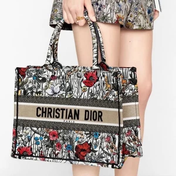디올 여성 블랙 북토트 - Dior Womens Black Book Tote - dib67… - 1