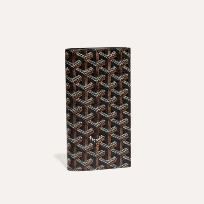 고야드 남/녀 블랙 생로슈 장지갑 - Goyard Unisex Saint Roch Long… - 1