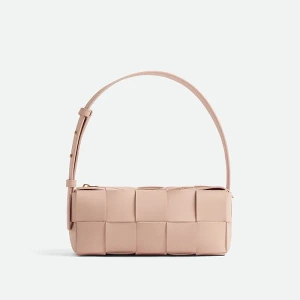 보테가베네타 여성 연핑크 카세트백 - Bottega Veneta Womens Pink Ca… - 1