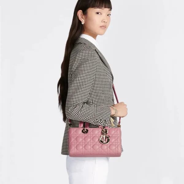 디올 여성 핑크 디조이 백 - Dior Womens Pink D-Joy Bag - dib1… - 1