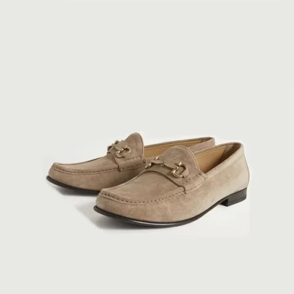 브루넬로쿠치넬리 남성 홀스빗 로퍼 - Brunello Cucinelli Mens Sands… - 1