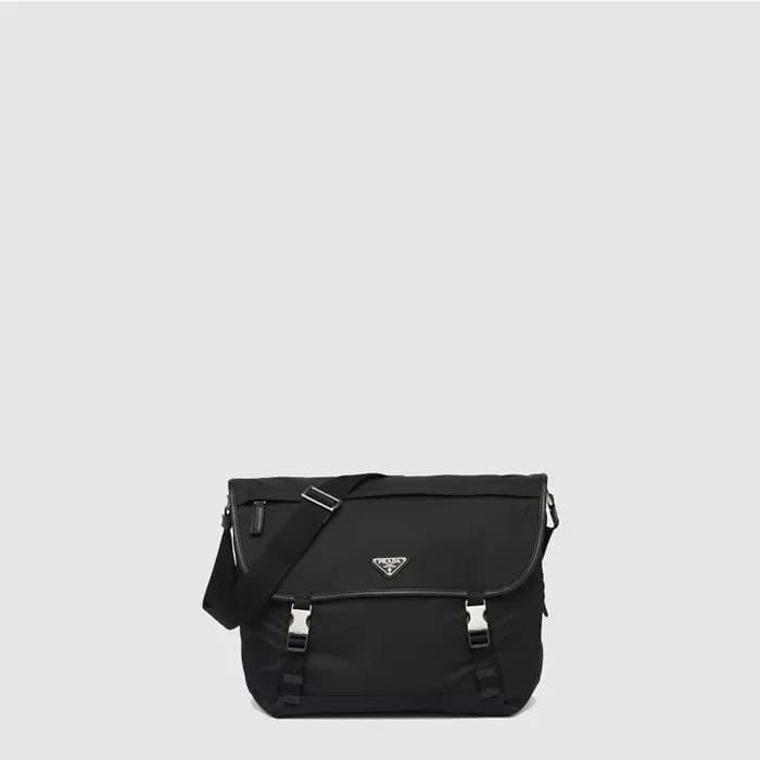 프라다 남성 리나일론 메신저 백 2VD052 - Prada Mens Black Messen… - 1