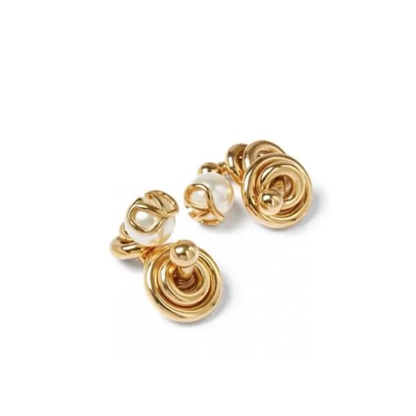 발렌티노 여성 골드 이어링 - Valentino Womens Gold Earring - a… - 1