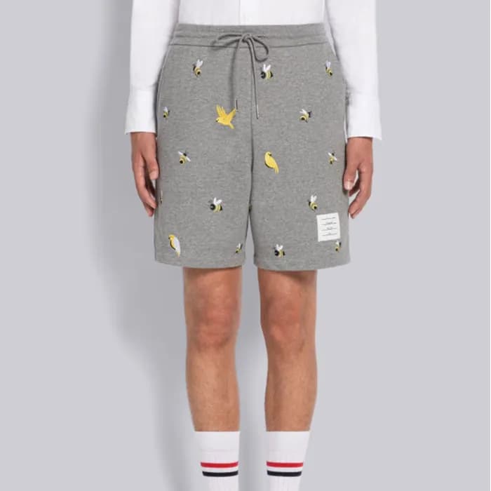 톰브라운 남성 그레이 반바지 - Thom Browne Mens Gray Half-pants… - 1