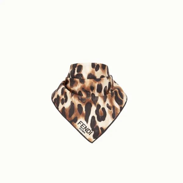 펜디 여성 레오파드 스카프 - Fendi Womens Leopard Scarf - acc2… - 1