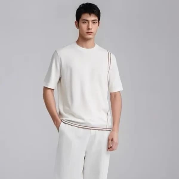 에르메스 남성 라운드 반팔티 - Hermes Mens Round Tshirts - hec2… - 1