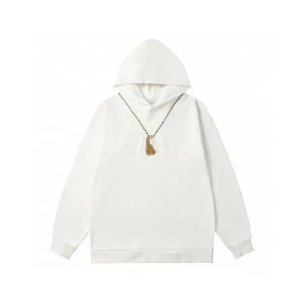 메종 마르지엘라 남성 베이직 후드티 - Maison margiela Mens Basic H… - 1