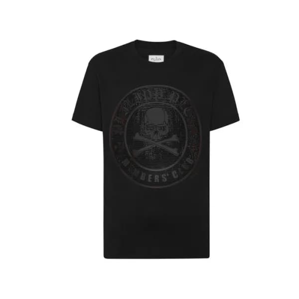 필립플레인 남성 라운드 반팔티 - Philipp-plein Mens Round Tshirt… - 1
