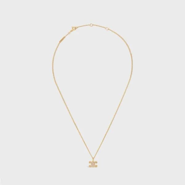 셀린느 여성 골드 네크리스 - Celine Womens Gold Necklace- acc5… - 1
