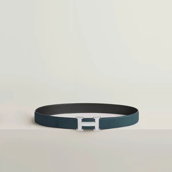 에르메스 남성 H Striee 버클 리버서블 벨트 - Hermes Mens H Striee… - 1