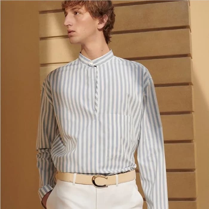 에르메스 남성 럭키 버클 리버서블 벨트 - Hermes Mens Luck Buckle Re… - 1