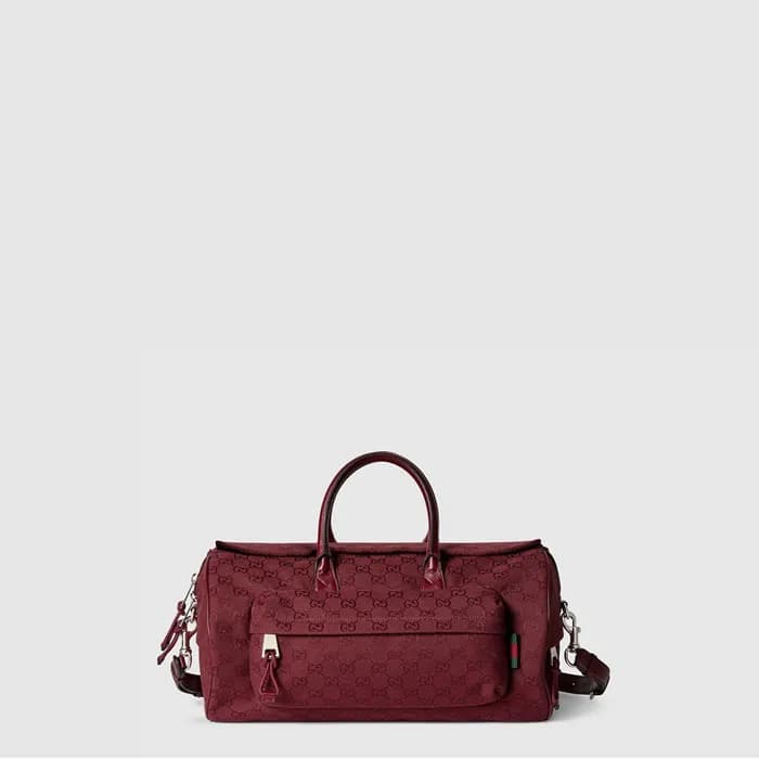 구찌 남성 미디움 GG 더플 백 - Gucci Mens Medium GG Duffle Ba… - 1