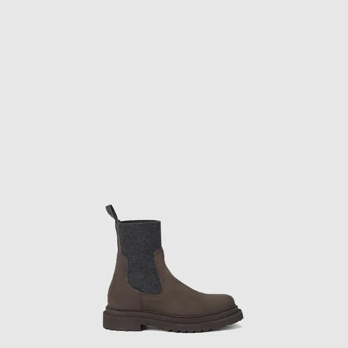 브루넬로쿠치넬리 여성 스웨이드 부츠 - Brunello Cucinelli Womens Su… - 1
