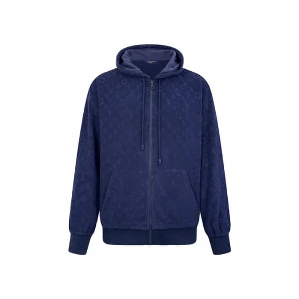 루이비통 남성 집업 후드티 - Louis vuitton Mens Zip-up Hoodie … - 1