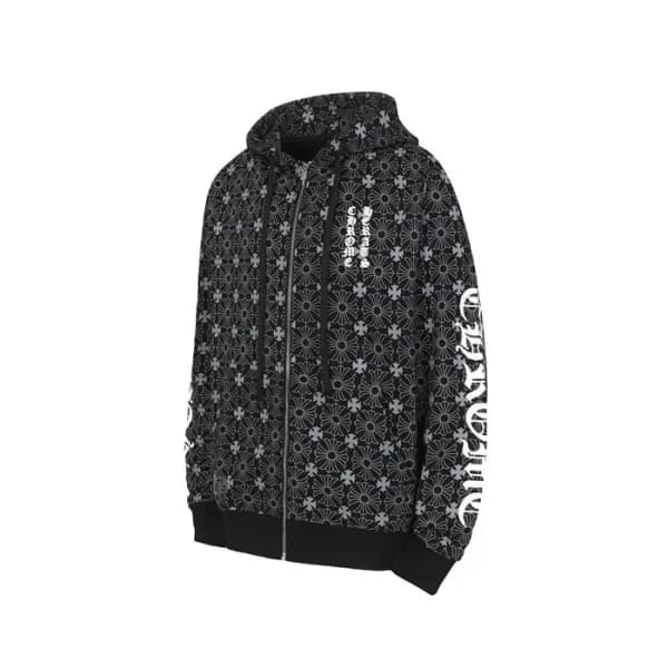 크롬하츠 남성 집업 후디 - Chrom hearts Mens Zip-up Hooded - … - 1