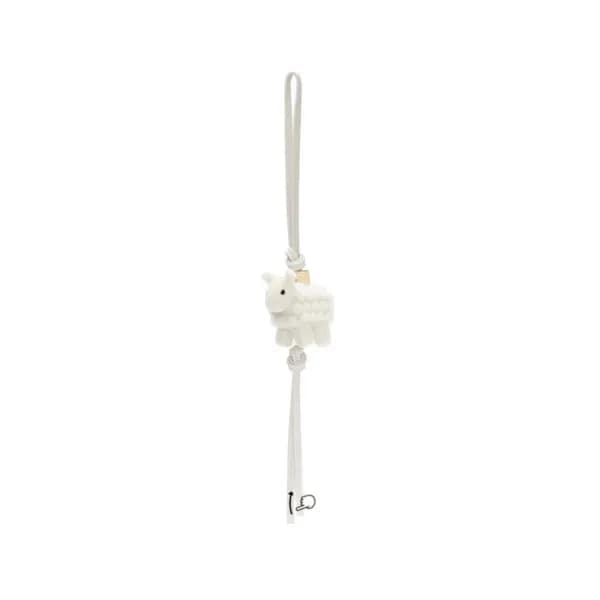 로에베 남/녀 양 펠트 참 - Loewe Unisex Sheep Felt Charm - a… - 1