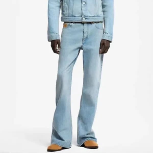 루이비통 남성 클래식 청바지 - Louis vuitton Mens Classic Jeans… - 1
