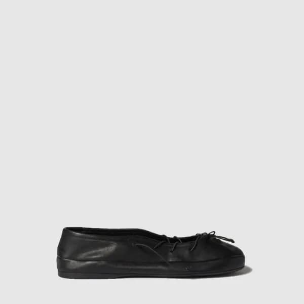미우미우 여성 레더 발레리나 - Miu Miu Womens Leather Ballerina… - 1