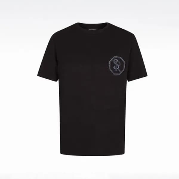 스테파노리치 남성 라운드 반팔티 - Stefano Ricci Mens Round Tshir… - 1