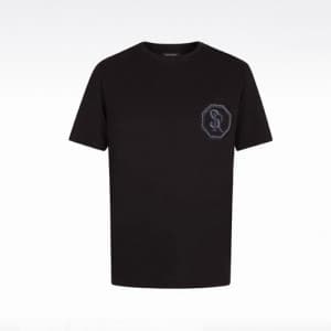 스테파노리치 남성 라운드 반팔티 - Stefano Ricci Mens Round Tshir…