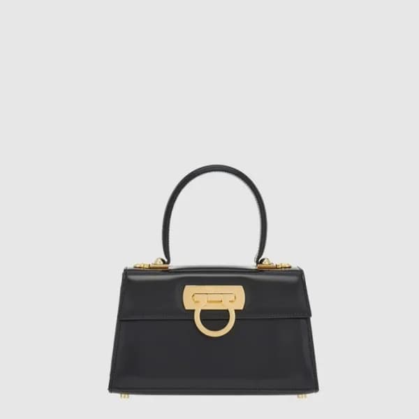 페라가모 여성 아이코닉 탑 핸들 - Ferragamo Womens Iconic Top Ha… - 1