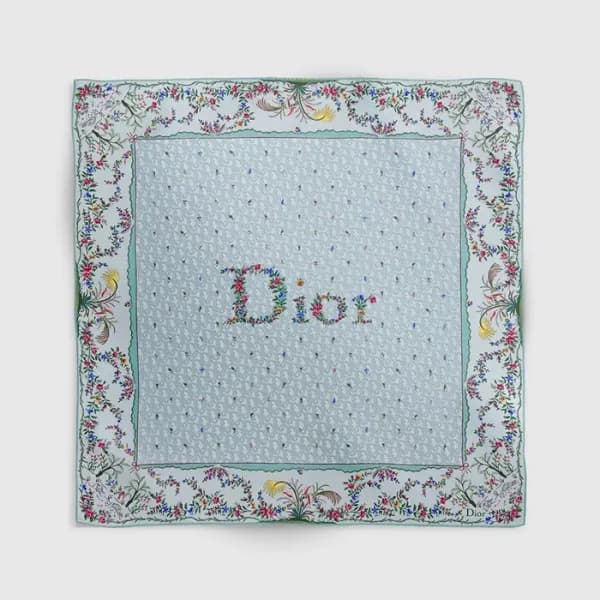 디올 여성 스퀘어 스카프 - Dior Womens Square Scarf - acc7649… - 1