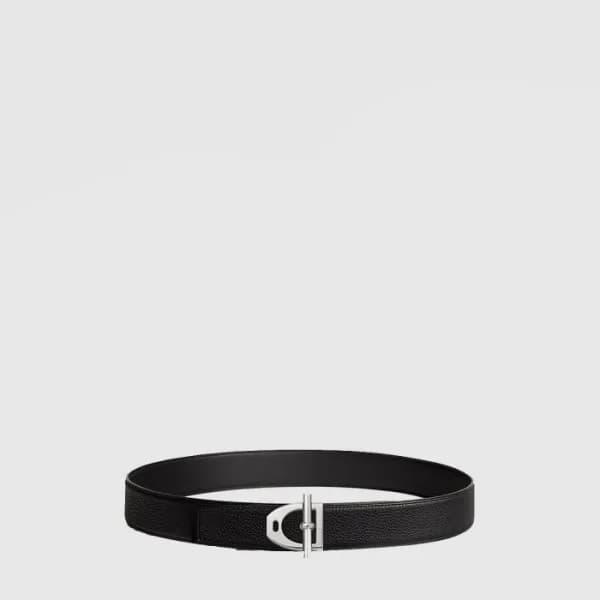 에르메스 남성 네오 에트리에 버클 리버서블 가죽 스트랩 - Hermes Mens Neo E… - 1